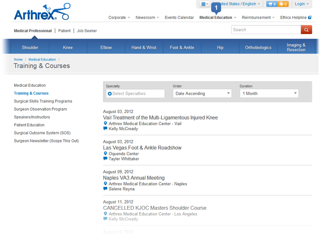 Training & Courses