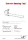 Cannula Bending Tool