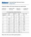 iBalance® Opening Wedge Osteotomy System Sizing Chart