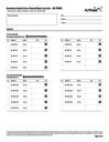 Inventory Control Form - Glenoid Bone Loss Set (AR-7000S)