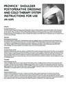 ProWick™ Shoulder Postoperative Dressing and Cold Therapy System Instructions for Use