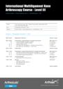 International Multiligament Knee Arthroscopy Course - Level III - November 07, 2018
