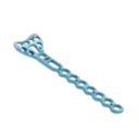 Volar Distal Radius Plate, Standard, Left, 9 Hole - AR-8916VSL-09