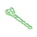 Volar Distal Radius Plate, Standard, Right, 5 Hole - AR-8916VSR-05