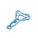 Volar Distal Radius Plate, Wide, Left, 3 Hole - AR-8916VWL-03
