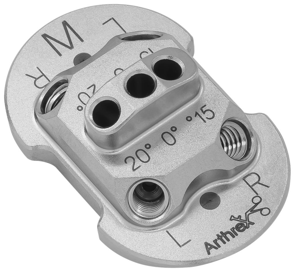 Arthrex - Drill Guide, Glenoid, Medium, 15°, 0° and -10° - AR-9125-20