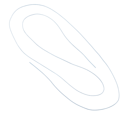 Suture size 1 0 large