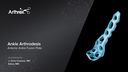 Ankle Arthrodesis - Anterior Ankle Fusion Plate