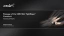 Passage of the CMC Mini TightRope® Construct